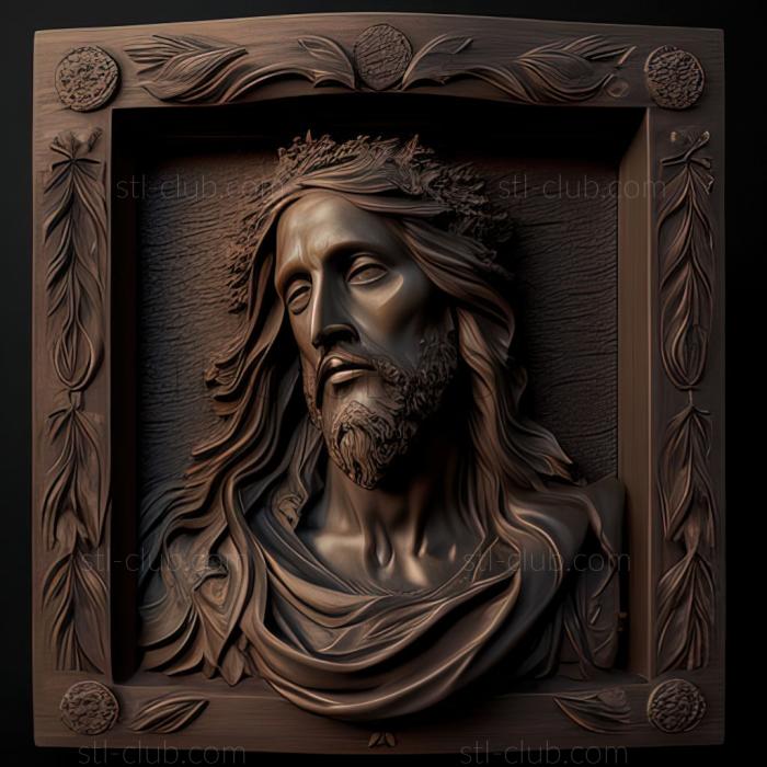 3D model st jesus (STL)